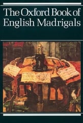 The Oxford Book of English Madrigals SATB Book cover